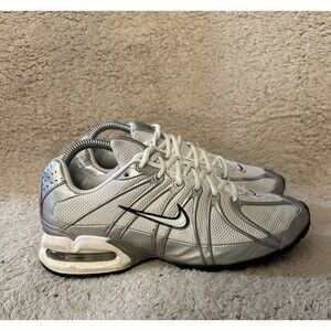 Nike Air Max Torch SL White Silver Running Shoes Sneakers Silver White Women’s 9